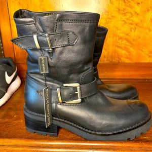 NEW!!! Black Leather Boots